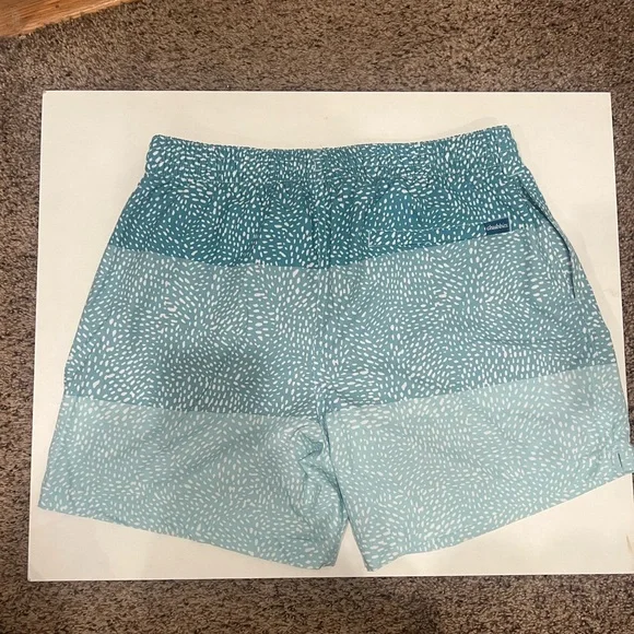 Chubbies The Whale Shark 5.5" Stretch Swim Trunks Shorts Zipper Pocket Mens L - Picture 3 of 8